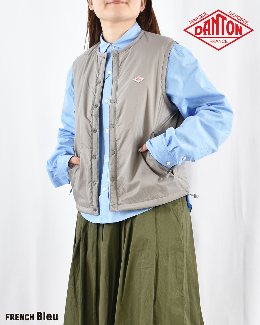 DANTON ダントン インサレーション カラーレス ベスト dt-a0634snt 2026ss 春夏 レディース