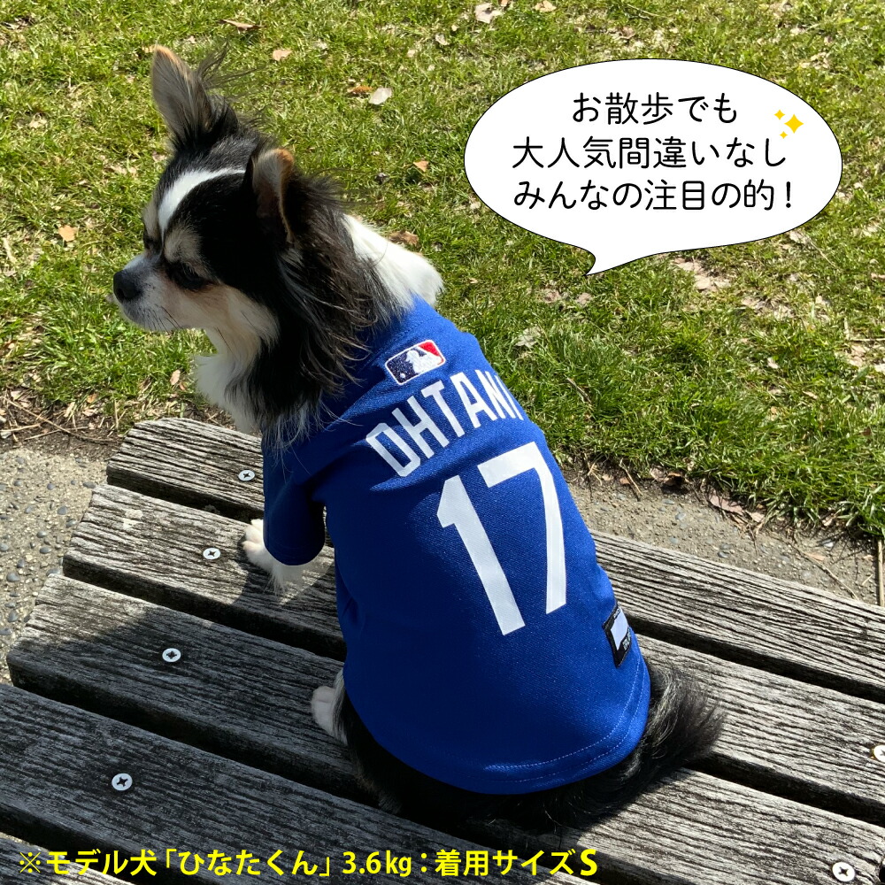ドジャース 大谷ティーシャツ 白いこと 青碧 大谷 翔平 MLB堅苦しさ 天使の都市 ドジャース 大谷翔平運動選手ひな形 制服 ベイスボール ティーシャツ 白いこと XS～XL Los Angeles Dodgers 愛玩動物 犬 SHO-4006