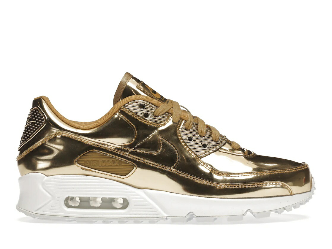 【今だけ500円割引クーポンあり!!】Nike ナイキ ウィメンズ エアマックス90 “メタリックゴールド“ Nike Air Max 90 “Metallic Gold (2020) (Women's)“ ナイキ CQ6639-700 ウィメンズ レディース スニーカー ランニングシューズ 19SX-20230921123810-123|セレクトショップFrenz