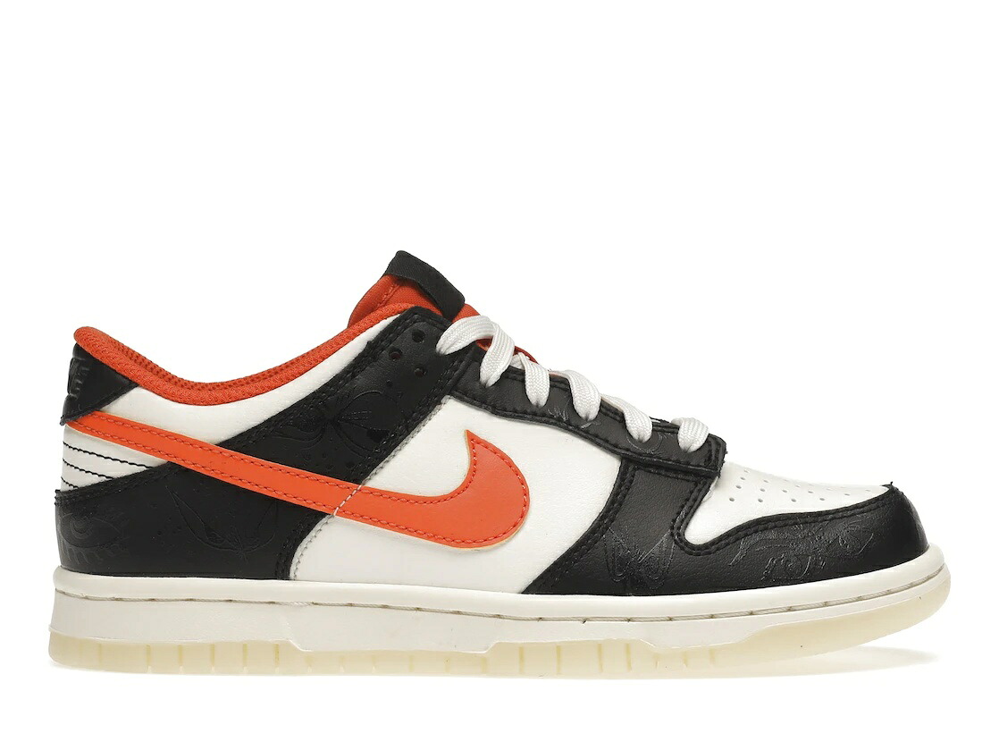 【今だけ500円割引クーポンあり!!】Nike ナイキ GS ダンク ロー PRM “ハロウィーン“ (2021) Nike Dunk Low PRM “Halloween (2021) (GS)“ ナイキ DO3806-100 大人も履ける キッズモデル レディース スニーカー キッズスニーカー ベビーシューズ 19SX-20230922094402-026