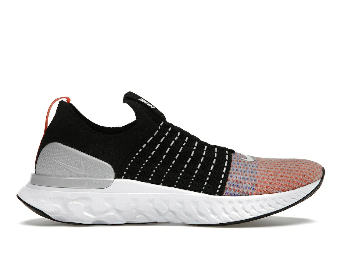 【百貨店大売り出し】1000円引き換え証書き著す！Nike Nike React Phantom Run Flyknit 2 Black Team Orange ナイキ DQ7647-001 メンズ スニーカー 駈けっくらシューズ 19SX-20230922111903-377