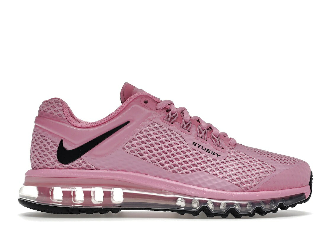 【百貨店大売り出し】1000円引き換え証書き著す！Nike Nike Air Max 2013 Stussy Pink ナイキ DR2601-600 メンズ スニーカー 駈けっくらシューズ 19SX-20230922111903-395