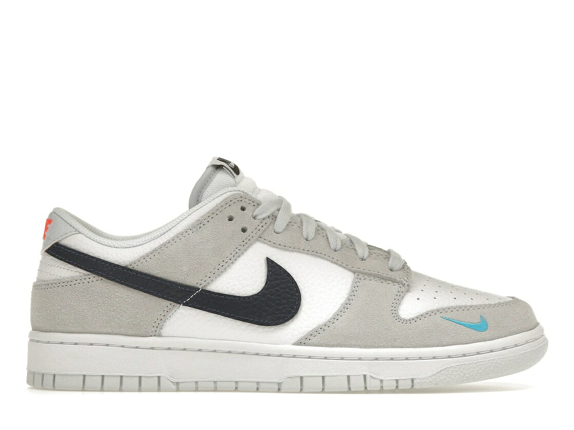 【今だけ500円割引クーポンあり!!】Nike Nike Dunk Low White Grey Navy Aqua Mini Swoosh ナイキ FJ4227-001 メンズ スニーカー ランニングシューズ 19SX-20230922111903-029|セレクトショップFrenz