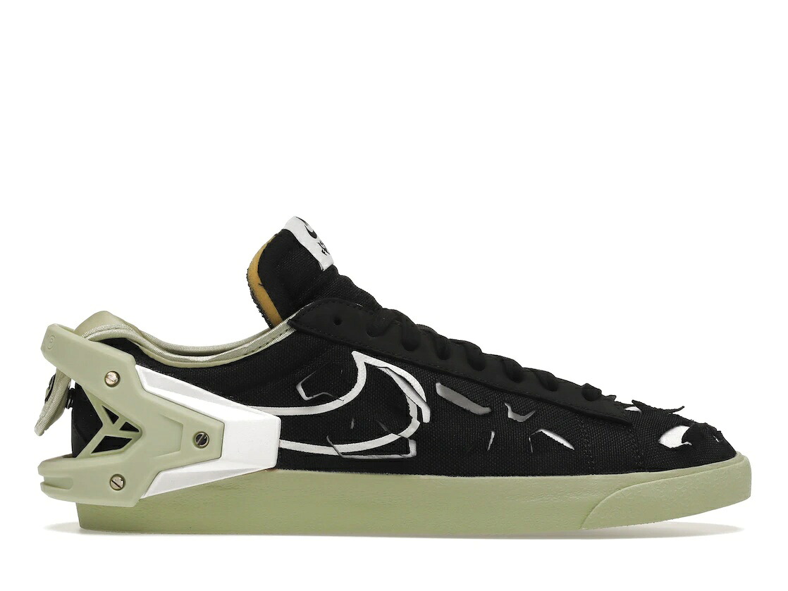 【今だけ500円銀行割引クーポン券あり!!】Nike アクロニウム×ナイキ ブレーザー 置き目 “黒いこと“ Nike Blazer Low “Acronym Black Olive Aura“ ナイキ DO9373-001 メンズ スニーカー 駈けっくらシューズ 19SX-20230922111903-675