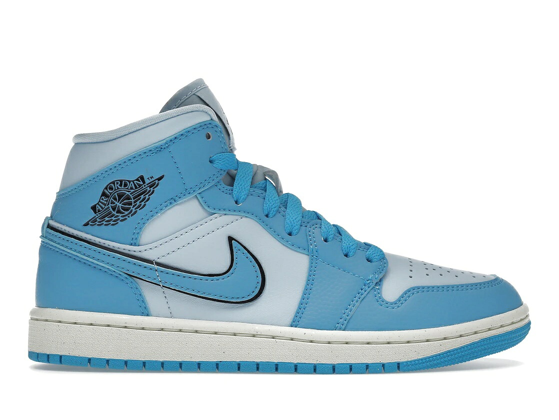 【今だけ500円銀行割引引き換え証あり!!】Jordan Jordan 1 Mid SE Ice Blue (Women\u0027s) Jordan DV1302-400 ウィメンズ レディース スニーカー 駈けっくらシューズ 19SX-20230922121124-048
