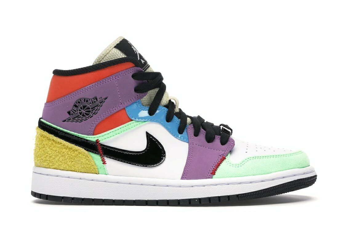＼1000円OFFクーポン発行／Jordan ナイキ ウィメンズ エアジョーダン1 ミッド “マルチカラー“ Jordan 1 Mid SE “Multi-Color (Women's)“ Jordan CW1140-100 ウィメンズ レディース スニーカー ランニングシューズ 19SX-20230922121124-144