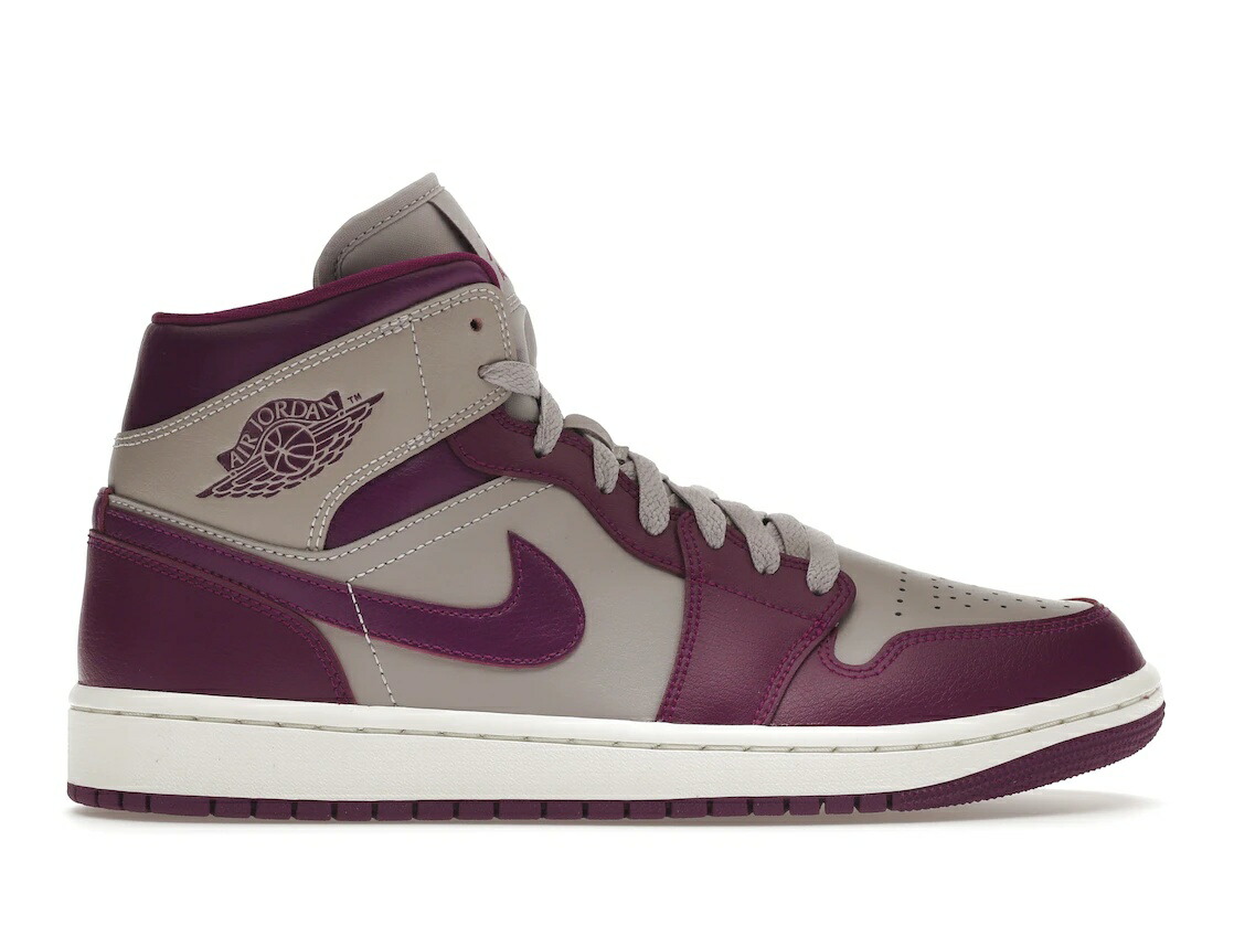 【今だけ500円割引クーポンあり!!】Jordan ナイキ ウィメンズ エアジョーダン1 ミッド “パープル/グレー“ Jordan 1 Mid “Magenta (2022) (Women)“ Jordan BQ6472-501 ウィメンズ レディース スニーカー ランニングシューズ 19SX-20230922121124-146