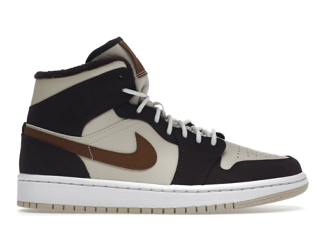 【今だけ500円銀行割引クーポン券あり!!】Jordan ナイキ エアジョーダン1 ミッド “黒茶“ Jordan 1 Mid SE “Brown Basalt Oatmeal (Women\u0027s)“ Jordan DO6699-200 ウィメンズ レディース スニーカー 駈けっくらシューズ 19SX-20230922121124-163