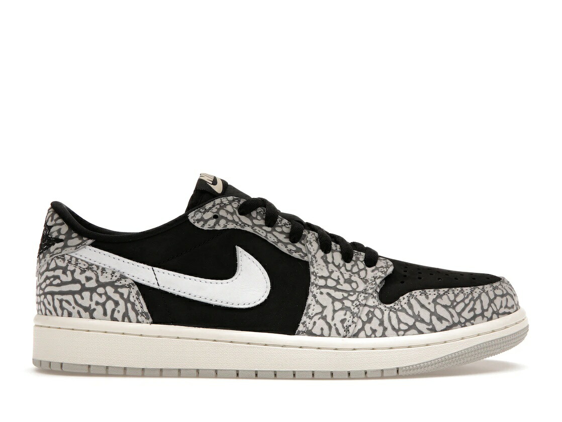 【今だけ500円銀行割引クーポン券あり!!】Jordan Jordan 1 Retro Low OG Black Cement Jordan CZ0790-001 メンズ スニーカー 駈けっくらシューズ 19SX-20230924223415-036