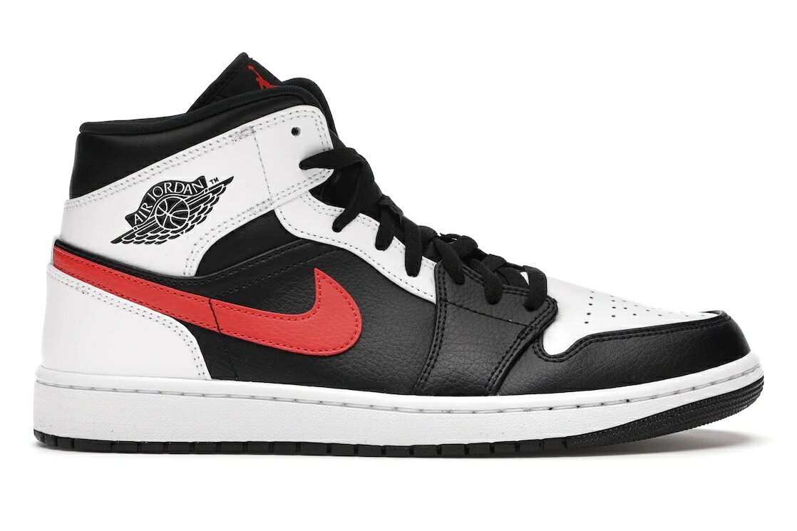 【今だけ500円割引クーポンあり!!】Jordan ナイキ エアジョーダン1 ミッド “ブラック/チリレッド/ホワイト“ Jordan 1 Mid “Black Chile Red White“ Jordan 554724-075 メンズ スニーカー ランニングシューズ 19SX-20230924223415-418