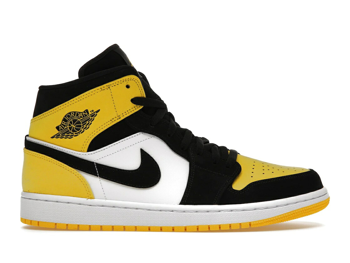 【今だけ500円割引クーポンあり!!】Jordan ナイキ エア ジョーダン 1 ミッド &ldquo;イエロー トゥ ブラック&ldquo; Jordan 1 Mid &ldquo;Yellow Toe Black&ldquo; Jordan 852542-071 メンズ スニーカー ランニングシューズ 19SX-20230924223415-440｜セレクトショップFrenz