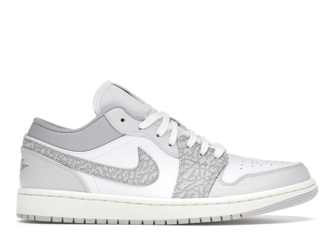 【今だけ500円割引クーポンあり!!】Jordan ナイキ エアジョーダン1 ロー プレミアム “エレファントプリント“ Jordan 1 Low PRM “Smoke Grey Elephant“ Jordan DH4269-100 メンズ スニーカー ランニングシューズ 19SX-20230924223415-257 68,420円