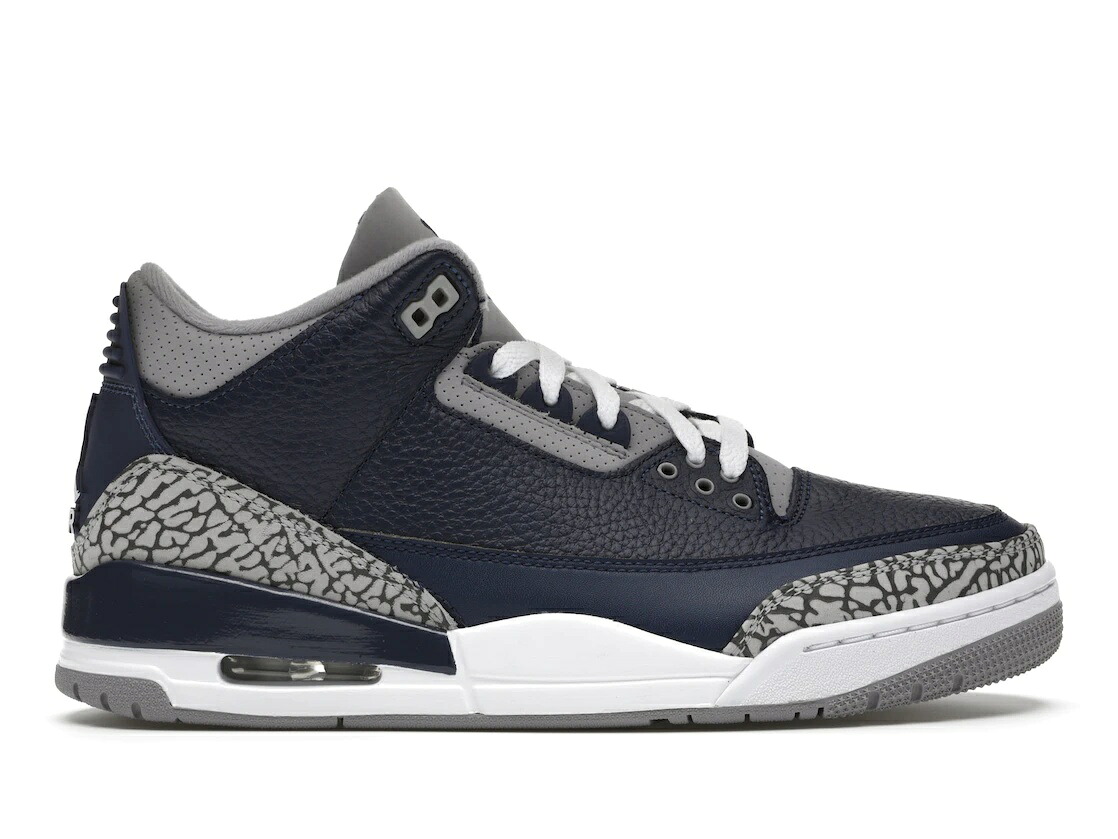 ＼1000円OFFクーポン発行／Jordan ナイキ エアジョーダン3 “ミッドナイトネイビー“ Jordan 3 Retro “Georgetown (2021)“ Jordan CT8532-401 メンズ スニーカー ランニングシューズ 19SX-20230924223415-293