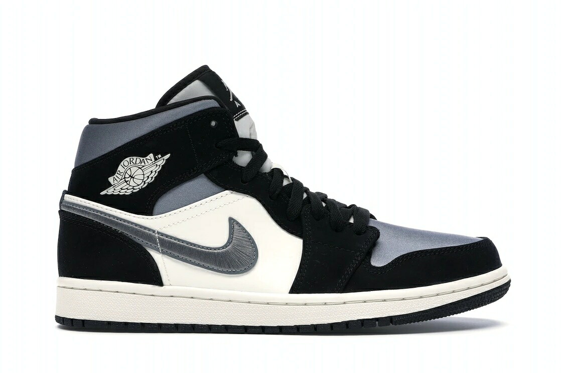 【今だけ500円割引クーポンあり!!】Jordan ナイキ エアジョーダン1 ミッド SE &ldquo;ホワイト/ブラック/サテンブルー&ldquo; Jordan 1 Mid &ldquo;Satin Grey Toe&ldquo; Jordan 852542-011 メンズ スニーカー ランニングシューズ 19SX-20230924223415-528｜セレクトショップFrenz