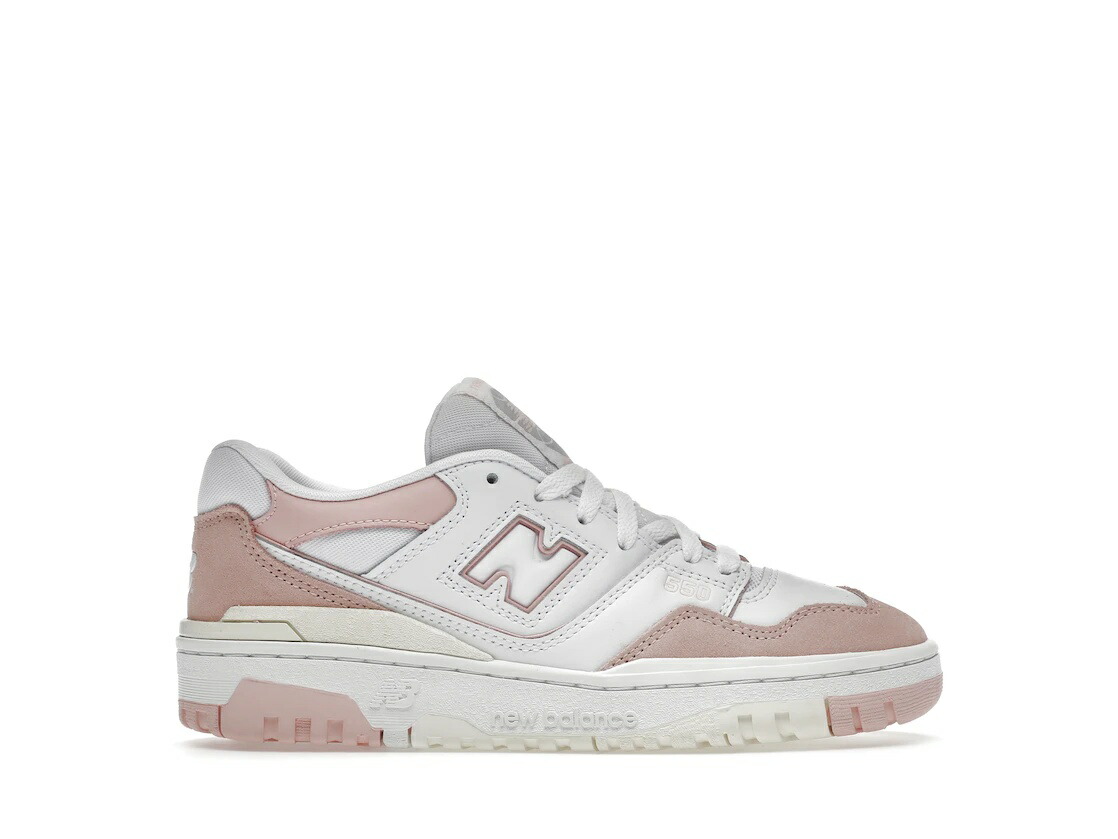 【今だけ500円割引クーポンあり!!】New Balance New Balance 550 White Pink Sea Salt (GS) ニューバランス GSB550CD 大人も履ける キッズモデル ウィメンズ レディース スニーカー ランニングシューズ キッズスニーカー ベビーシューズ 19SX-20231011105714-005