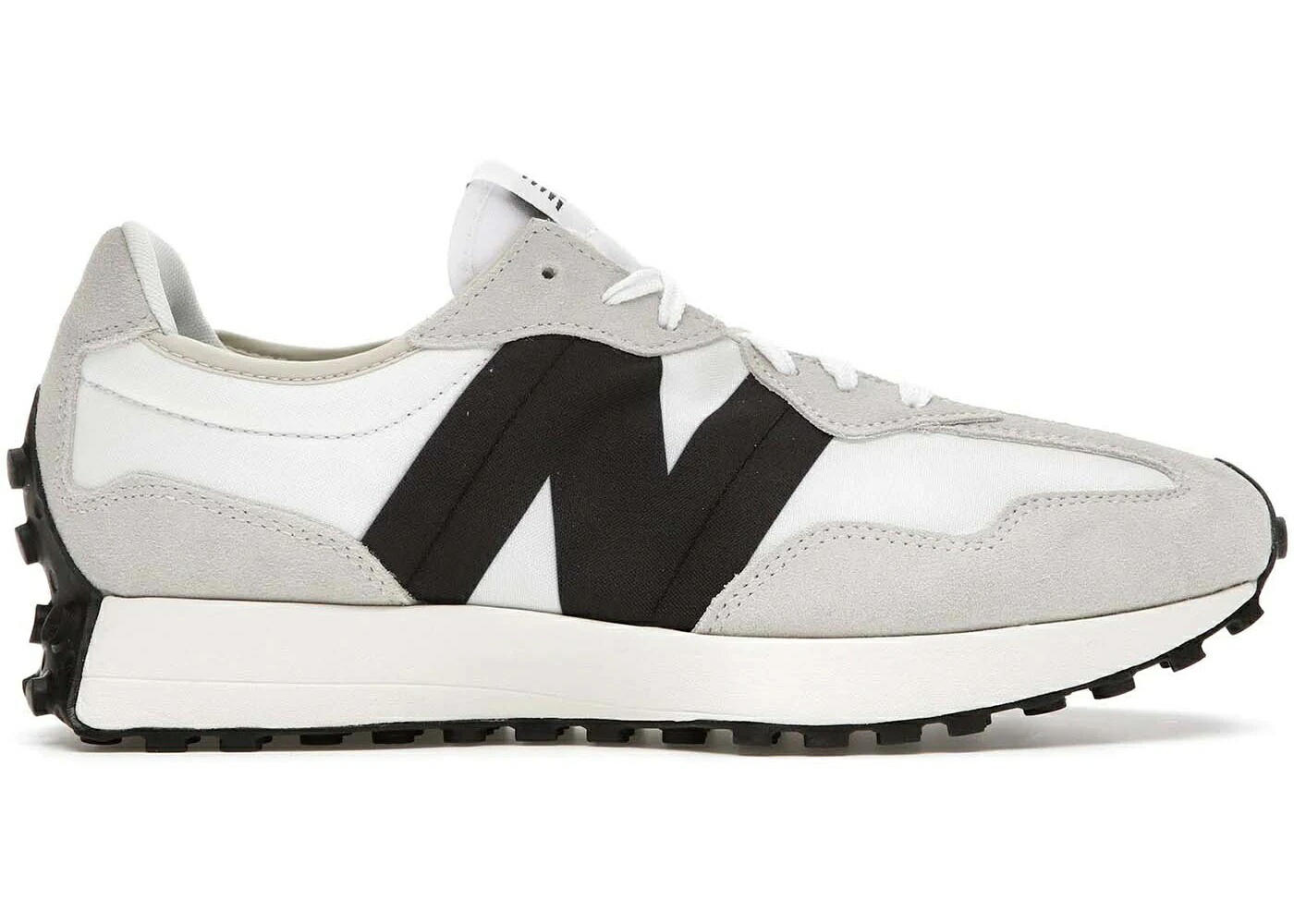 【今だけ500円割引クーポンあり!!】New Balance New Balance 327 Sea Salt Black (GS) ニューバランス GS327FE 大人も履ける キッズモデル ウィメンズ レディース スニーカー ランニングシューズ キッズスニーカー ベビーシューズ 19SX-20231011105714-009