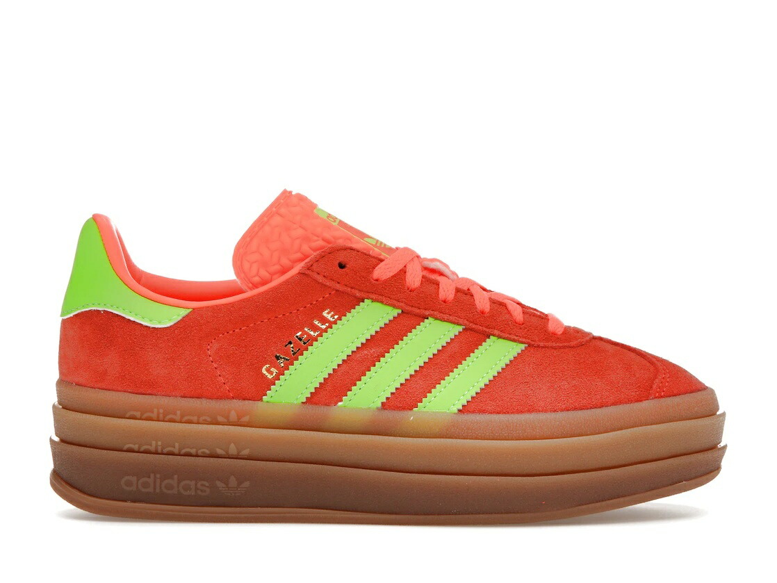【今だけ500円割引クーポンあり!!】adidas adidas Gazelle Bold Solar Orange Solar Green (Women) アディダス H06126 ウィメンズ レディース スニーカー ランニングシューズ 19SX-20231013220135-037