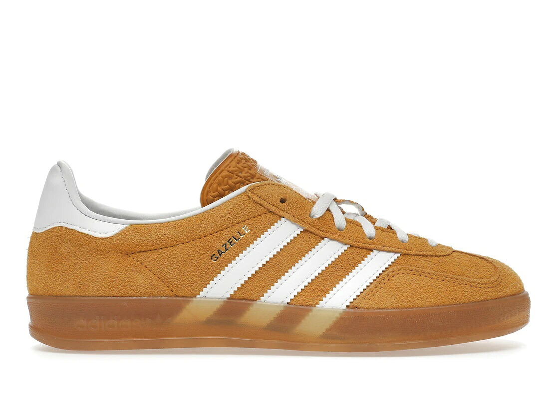 【百貨店大売り出し】1000円引き換え証振りだし！adidas adidas Gazelle Indoor Orange Peel White (Women\u0027s) アディダス HQ8716 ウィメンズ レディース スニーカー 駈けっくらシューズ 19SX-20231013220135-050