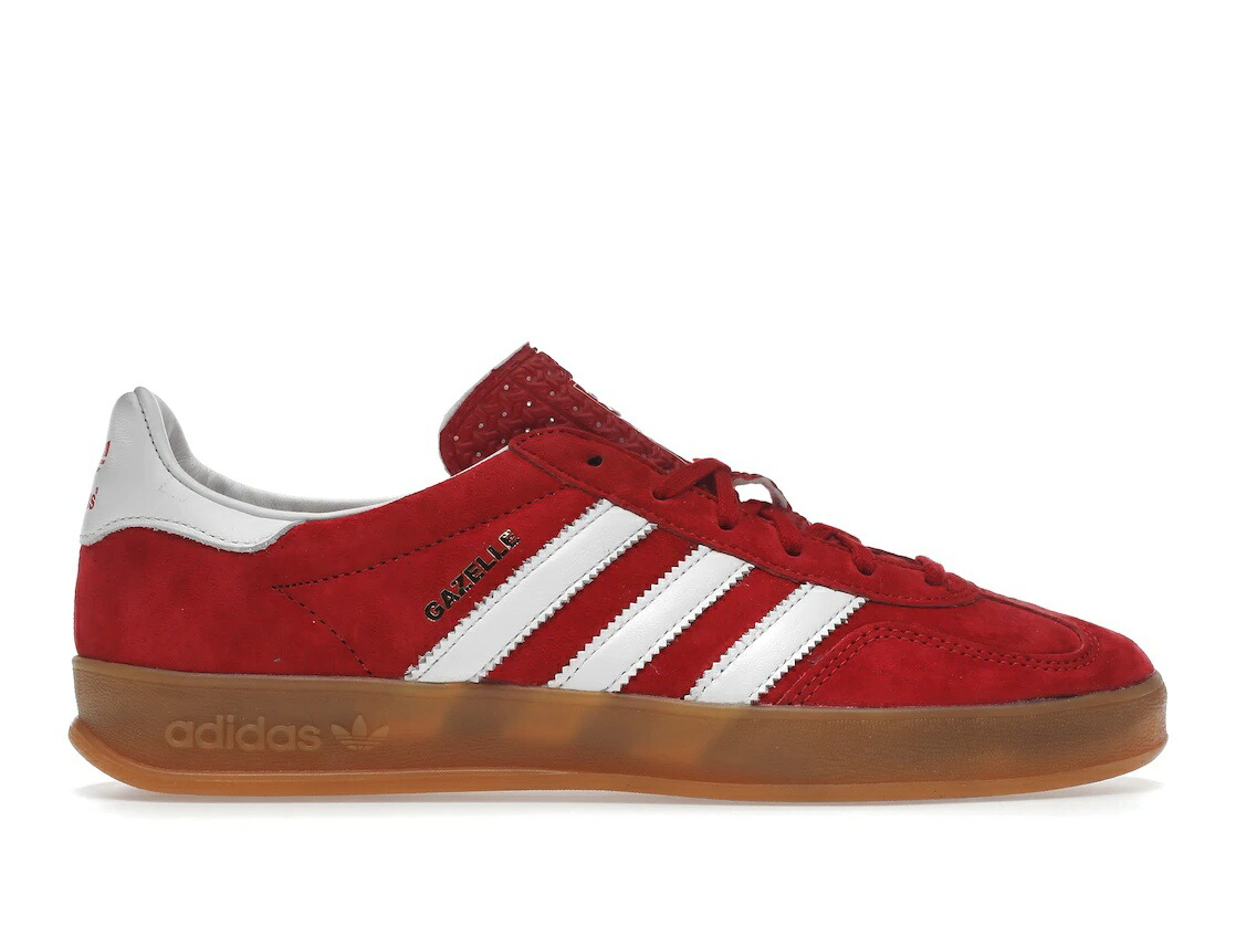 【今だけ500円割り引き引き換え証あり!!】adidas adidas Gazelle Scarlet Cloud White アディダス H06261 メンズ スニーカー 駈けっくらシューズ 19SX-20231013215110-042