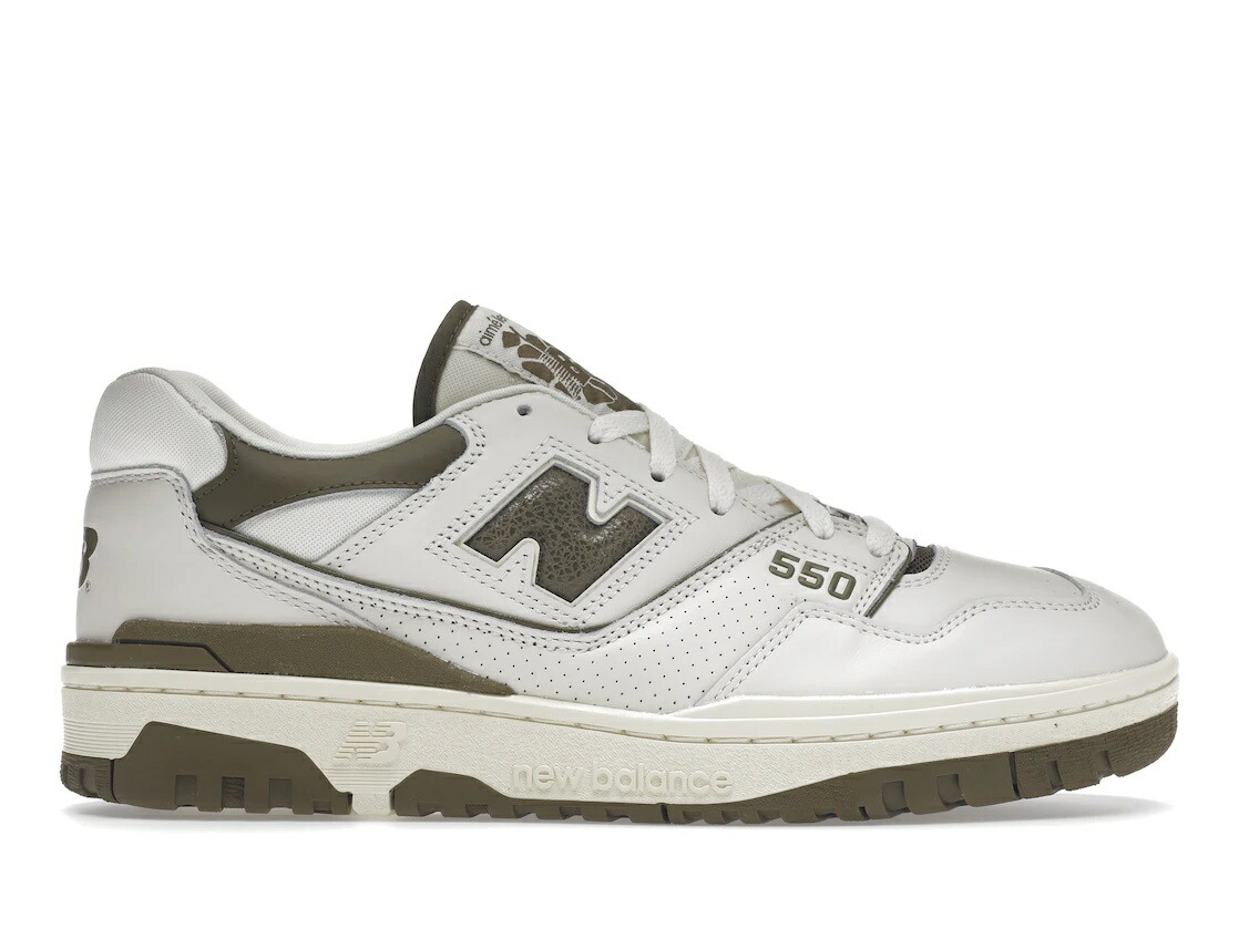 【百貨店大売り出し】1000円クーポン券振り出し！New Balance New Balance 550 Aime Leon Dore Olive ニュー平衡にする BB550AD1 メンズ スニーカー 駈けっくらシューズ 19SX-20231013215052-094