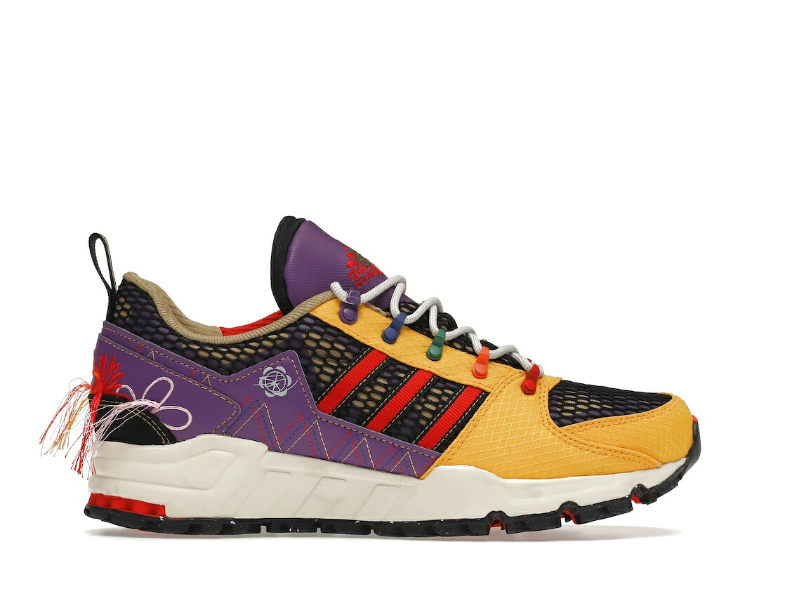 【今だけ500円割引クーポンあり!!】adidas ショーン・ウェザースプーン × アディダス EQT サポート93 “ボールドゴールド/レッド/アクティブパープル“ adidas EQT Support 93 “Sean Wotherspoon“ アディダス GX3893 メンズ スニーカー ランニングシューズ|セレクトショップFrenz