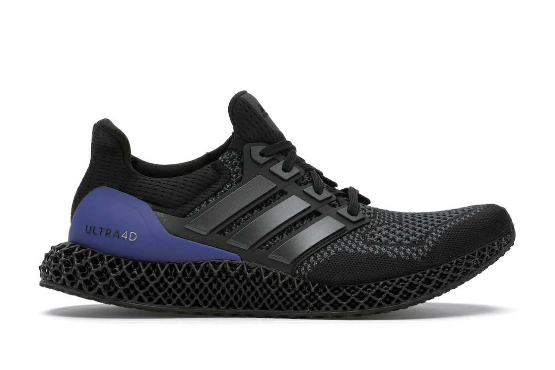 【百貨店大売り出し】1000円引き換え証書き著す！adidas アディダス ウルトラ4D “OG“ adidas Ultra 4D “Black Purple“ アディダス FW7089 メンズ スニーカー 駈けっくらシューズ 19SX-20231013215110-369