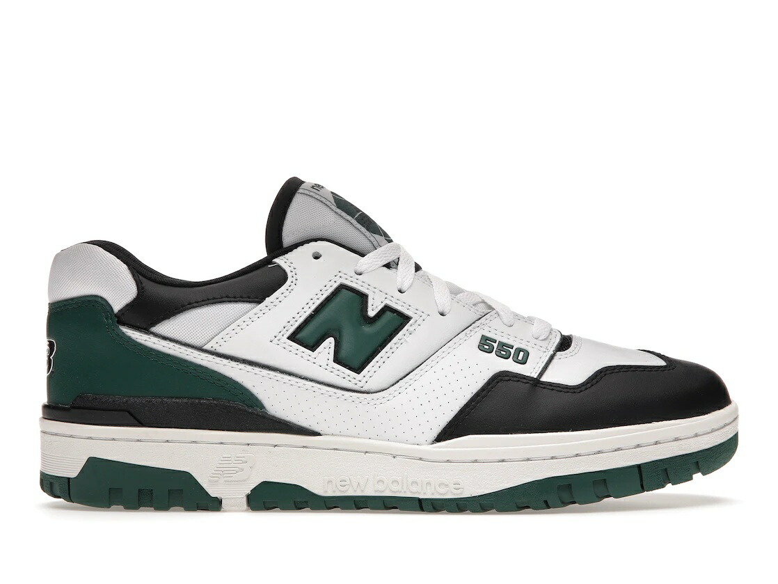 ＼1000円OFFクーポン発行／New Balance ニューバランス BB550LE1 “ホワイト/グリーン“ New Balance 550 “White Green Black“ ニューバランス BB550LE1 メンズ スニーカー ランニングシューズ 19SX-20231013215052-443