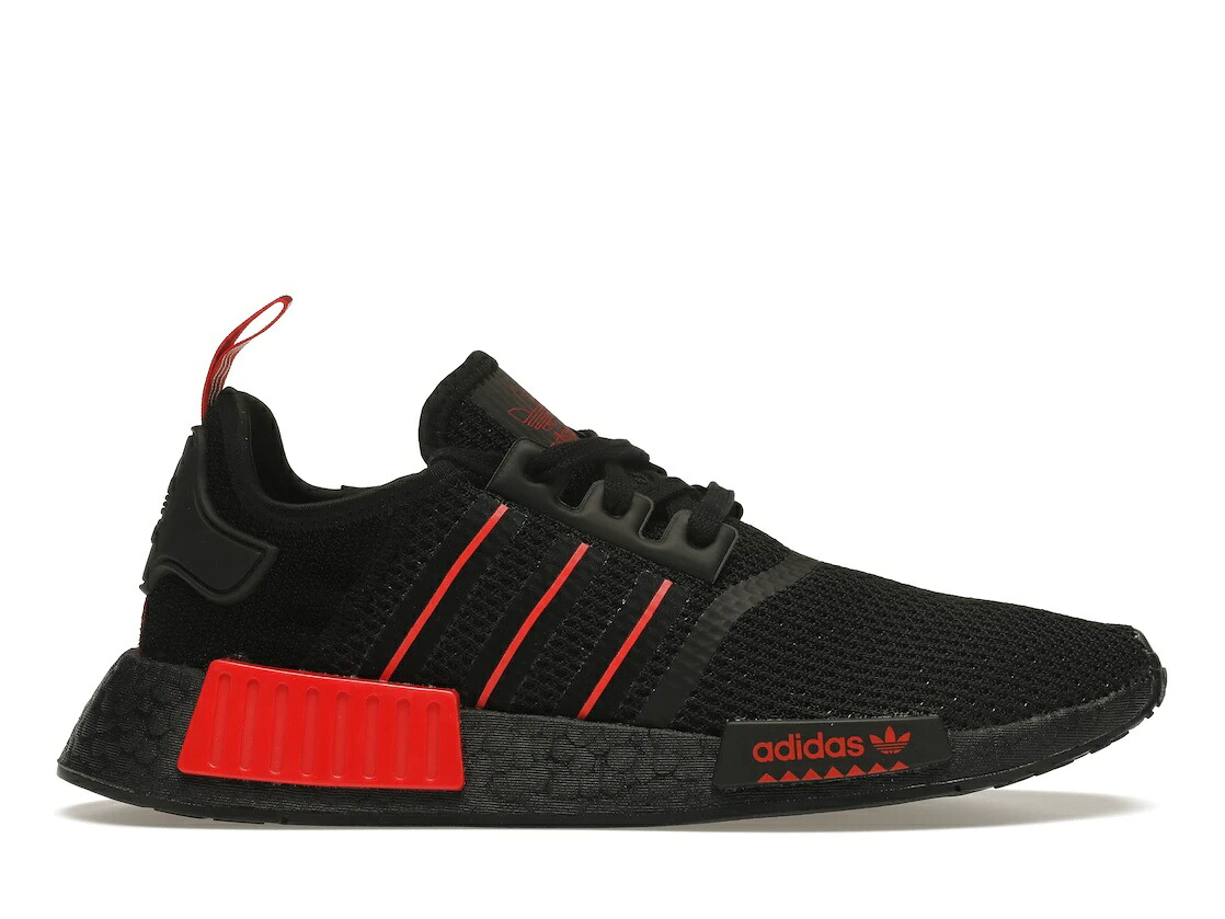 【百貨店大売り出し】1000円クーポン券振り出し！adidas アディダス NMD R1 “中核グループ 黒いこと 赤いこと“ adidas NMD R1 “Core Black Red“ アディダス GV8422 メンズ スニーカー 駈けっくらシューズ 19SX-20231013215110-500