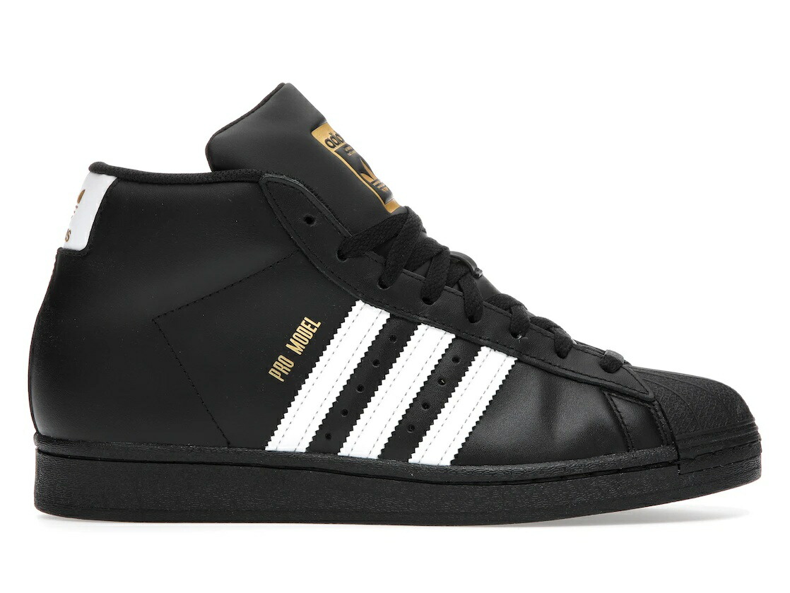 【百貨店大売り出し】1000円クーポン券振り出し！adidas アディダス オリジナルス 労働者階級模範例 “中核グループ黒いこと“ adidas Pro Model “Black White“ アディダス FV5723 メンズ スニーカー 駈けっくらシューズ 19SX-20231013215110-580