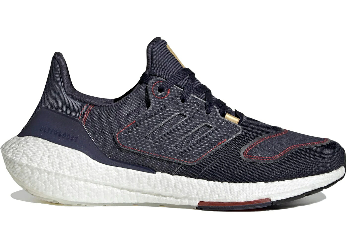 【百貨店大売り出し】1000円引き換え証書き著す！adidas adidas Ultra Boost 22 Denim Shadow Navy Vivid Red アディダス GX9146 メンズ スニーカー 駈けっくらシューズ 19SX-20231013215110-660
