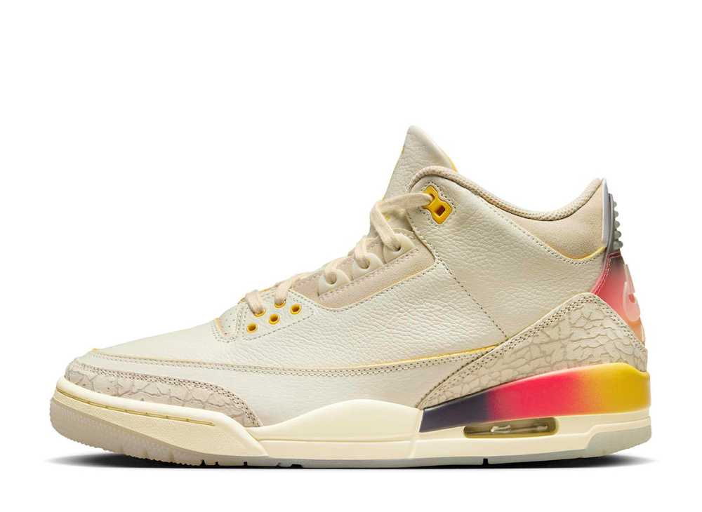 【今だけ500円割引クーポンあり!!】Nike J・バルヴィン × ナイキ エアジョーダン3 レトロ SP サンセット ナイキ FN0344-901 メンズ スニーカー ランニングシューズ 21SN-FN0344-901