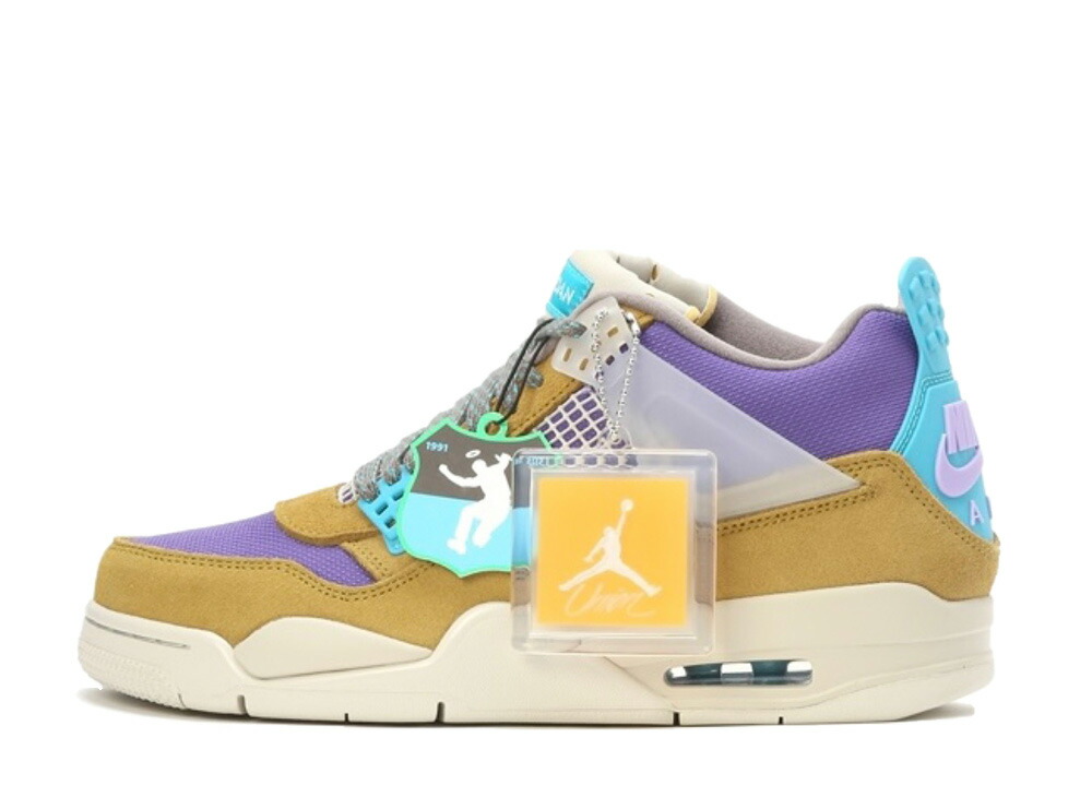 【今だけ500円割引クーポンあり!!】Nike ユニオン × ナイキ エアジョーダン4 SP デザートモス ナイキ DJ5718-300 メンズ スニーカー ランニングシューズ 21SN-DJ5718-300