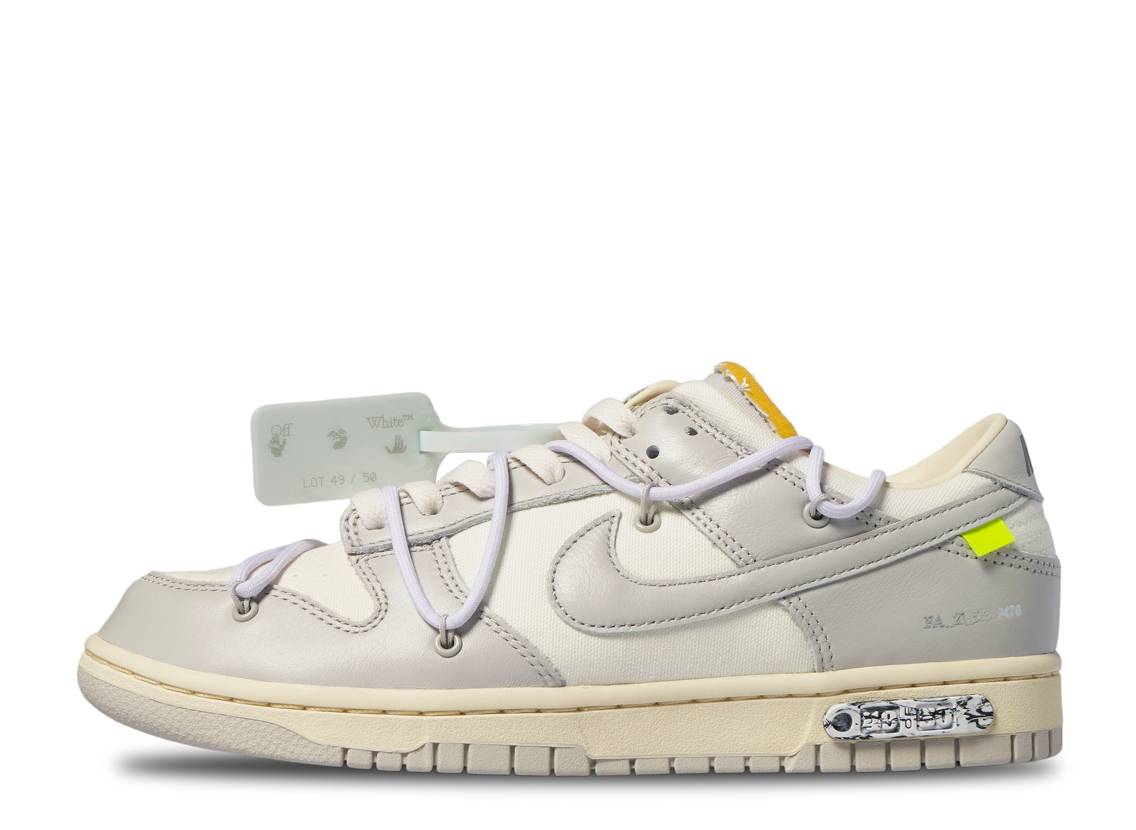 ＼1000円OFFクーポン発行／Nike オフホワイト × ナイキ ダンク ロー 1 OF 50 49 ナイキ DM1602-123 メンズ スニーカー ランニングシューズ 21SN-DM1602-123