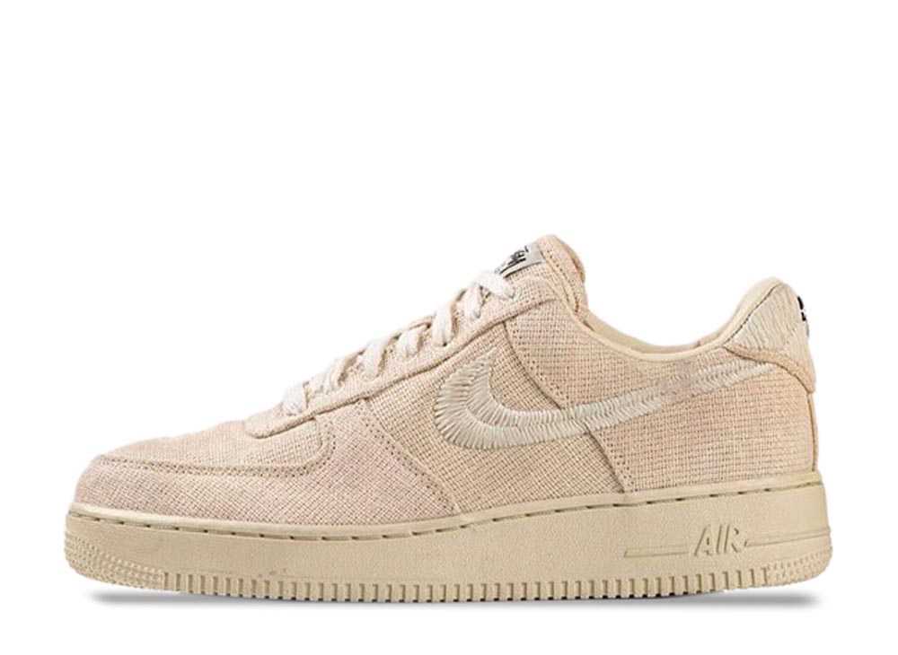 【百貨店大売り出し】1000円引き換え証書き著す！Nike ステューシー × ナイキ 空軍1 置き目 フォッシルストーン ナイキ CZ9084-200 メンズ スニーカー 駈けっくらシューズ 21SN-CZ9084-200