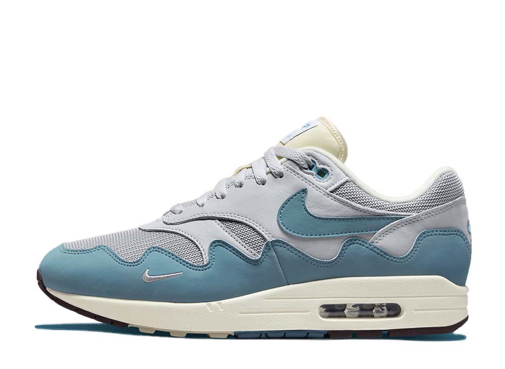 【今だけ500円割引クーポンあり!!】Nike パタ × ナイキ エアマックス1 ノイズ アクア ナイキ DH1348-004 メンズ スニーカー ランニングシューズ 21SN-DH1348-004