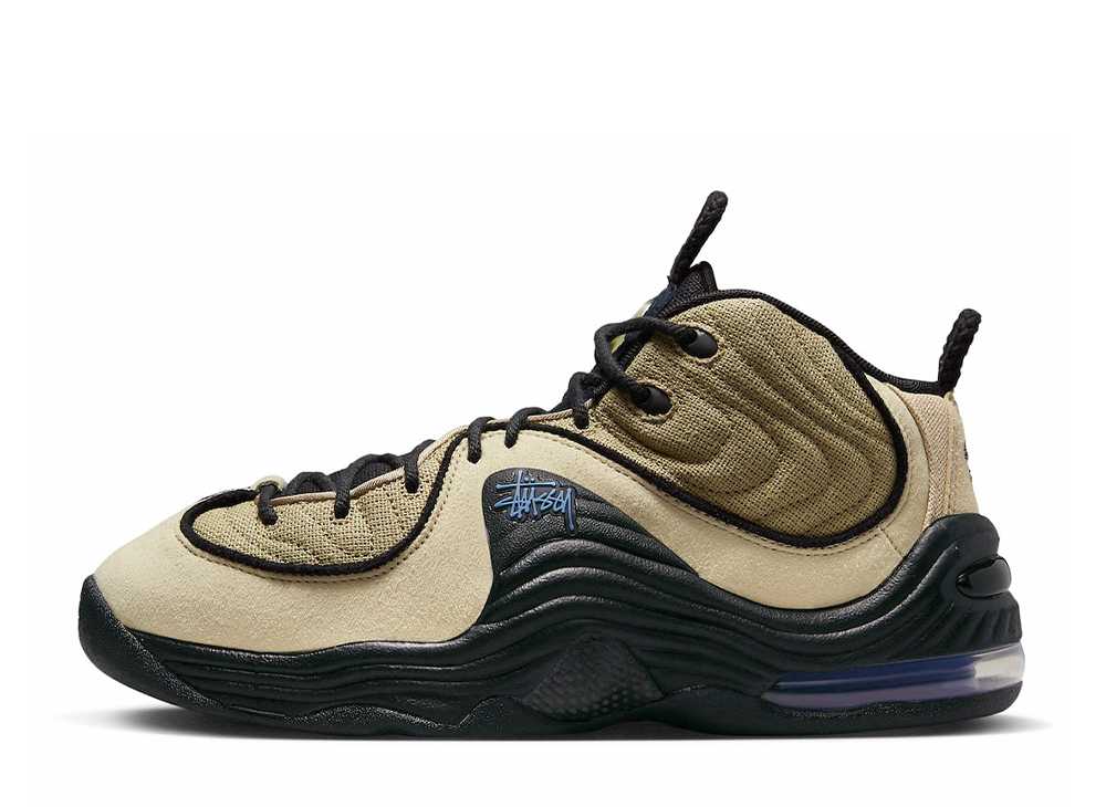 ＼1000円OFFクーポン発行／Nike ステューシー × ナイキ エアペニー2 ラタン アンド ライムストーン ナイキ DX6934-200 メンズ スニーカー ランニングシューズ 21SN-DX6934-200