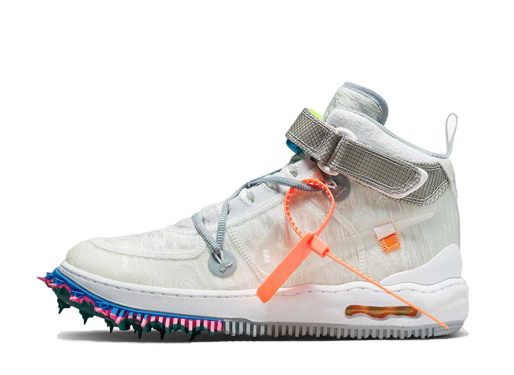 【今だけ500円割引クーポンあり!!】Nike オフホワイト × ナイキ エアフォース1 ミッド ホワイト ナイキ DO6290-100 メンズ スニーカー ランニングシューズ 21SN-DO6290-100