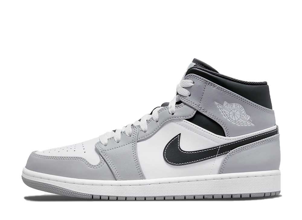 ＼1000円OFFクーポン券ふり出し／Nike ナイキ エアジョーダン1 ミッド 薄墨色 白いこと/アンスラサイト ナイキ 554724-078 メンズ スニーカー 駈けっくらシューズ 21SN-554724-078 靴-スニーカー