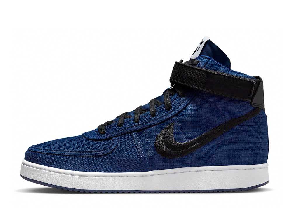 ＼1000円OFFクーポン発行／Nike ステューシー × ナイキ バンダル ハイ ディープロイヤルブルー ナイキ DX5425-400 メンズ スニーカー ランニングシューズ 21SN-DX5425-400