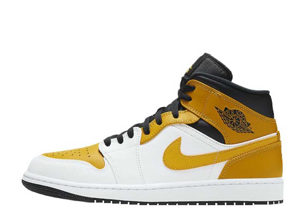 【今だけ500円割引クーポンあり!!】Nike ナイキ エアジョーダン1 ミッド ユニバーシティ ゴールド ナイキ 554724-170 メンズ スニーカー ランニングシューズ 21SN-554724-170