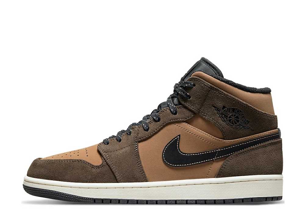 【今だけ500円割引クーポンあり!!】Nike ナイキ エアジョーダン1 ミッド SE ダーク チョコレート ナイキ DC7294-200 メンズ スニーカー ランニングシューズ 21SN-DC7294-200|セレクトショップFrenz