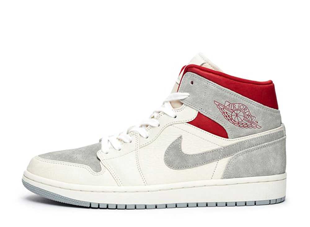 ＼1000円OFFクーポン発行／Nike スニーカーズンスタッフ×ナイキ エアジョーダン1 ミッド ナイキ CT3443-100 メンズ スニーカー ランニングシューズ 21SN-CT3443-100