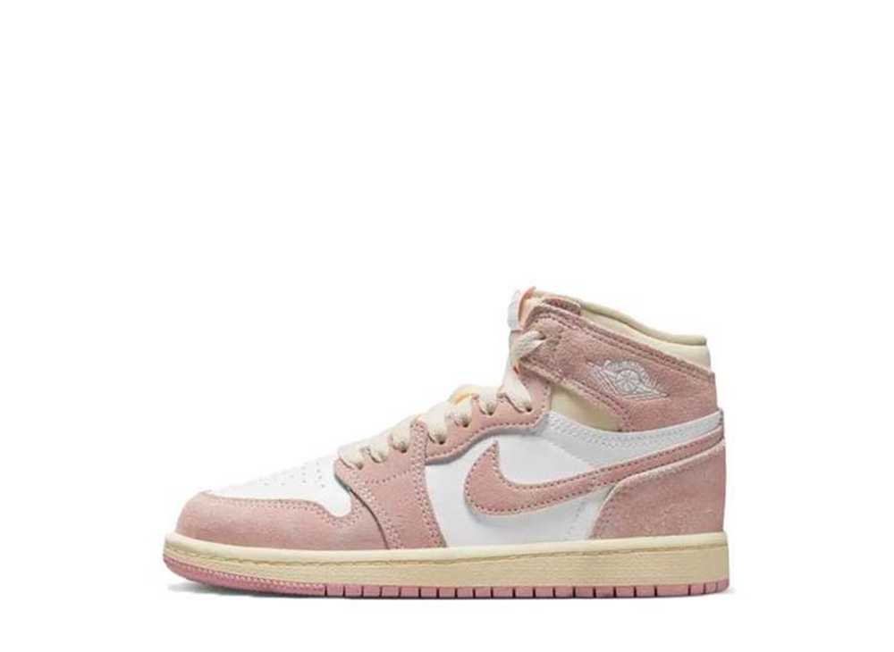 エアジョーダン1 20cm レトロ ハイ OG \"ウォッシュドピンク\"(キッズ) 4/22発売｜Nike WMNS Air Jordan 1 Retro High OG 
