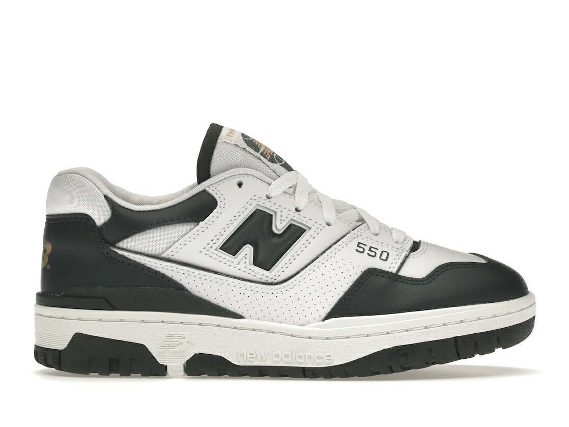 【百貨店大売り出し】1000円クーポン券振り出し！New Balance New Balance 550 White Dark Green ニュー平衡にする BB550GZ1 メンズ スニーカー 駈けっくらシューズ 19SX-20231013215052-817