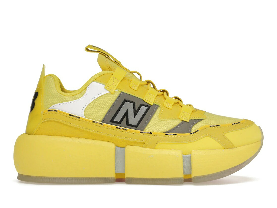 【百貨店大売り出し】1000円クーポン券振り出し！New Balance ジェイデン・スミス × ニュー平衡にする 幻影レーサー “サンフラワー 黄色“ New Balance Vision Racer “Jaden Smith Yellow“ ニュー平衡にする MSVRCJSB メンズ スニーカー 駈けっくらシューズ