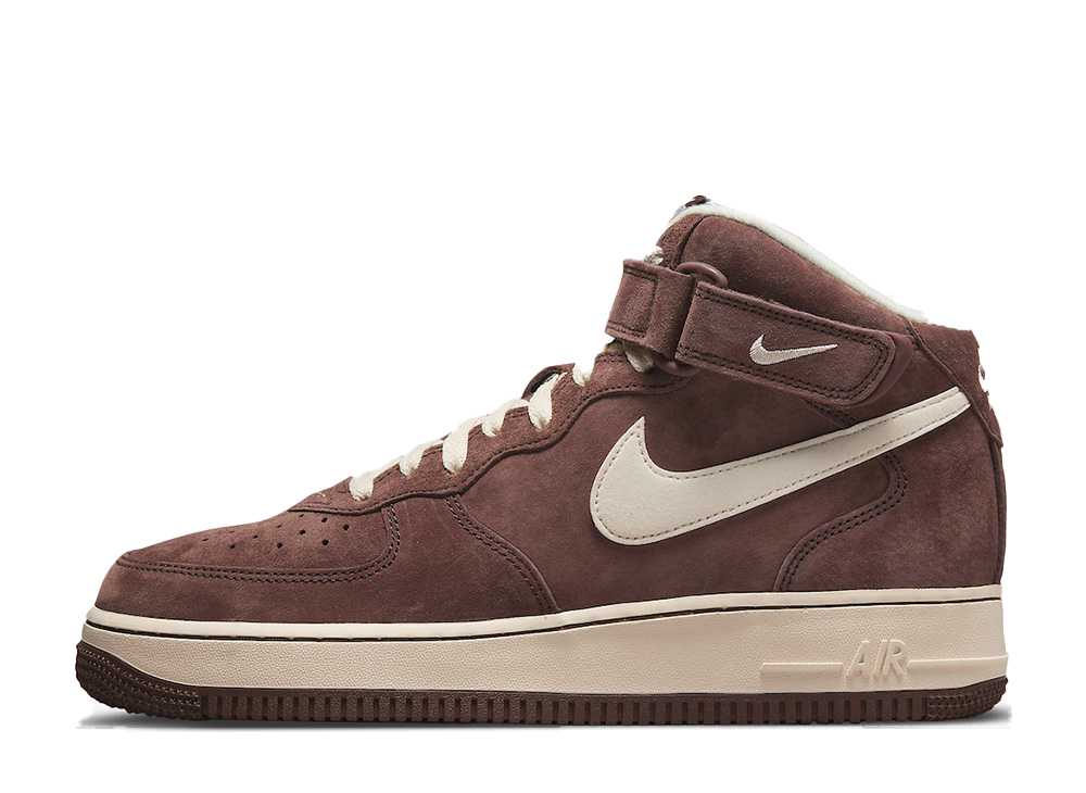 【百貨店大売り出し】1000円クーポン券振り出し！Nike ナイキ 空軍1 ミッド ’07 QS 黒茶 ナイキ DM0107-200 メンズ スニーカー 駈けっくらシューズ 21SN-DM0107-200