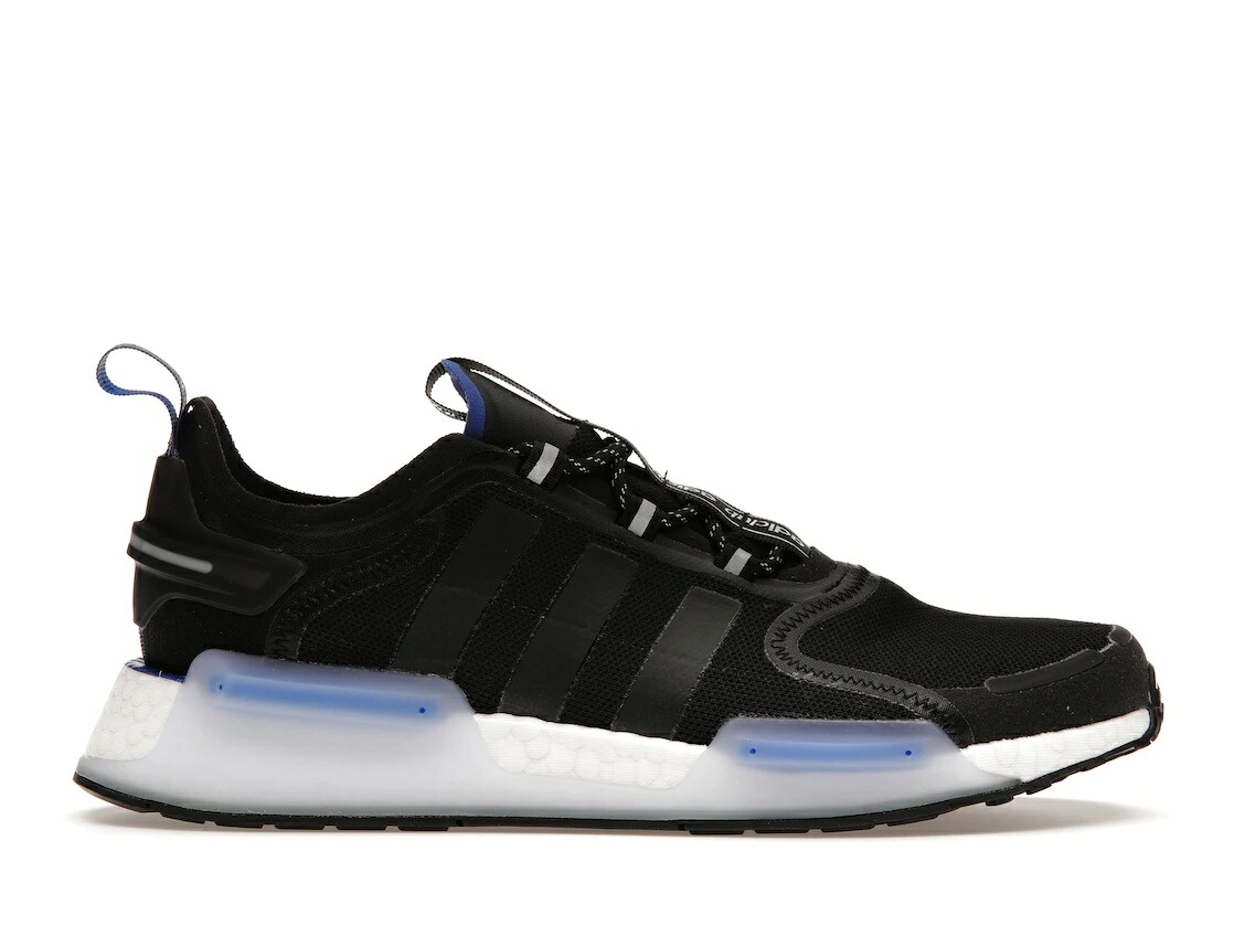 【今だけ500円銀行割引引き換え証あり!!】adidas adidas NMD R1 V3 Black White Royal Blue アディダス HQ9838 メンズ スニーカー 駈けっくらシューズ 19SX-20231013215110-813