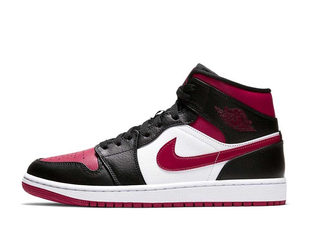 【今だけ500円割引クーポンあり!!】Nike ナイキ エアジョーダン1 ミッド ブラック/レッド/ホワイト ナイキ 554724-066 メンズ スニーカー ランニングシューズ 21SN-554724-066|セレクトショップFrenz