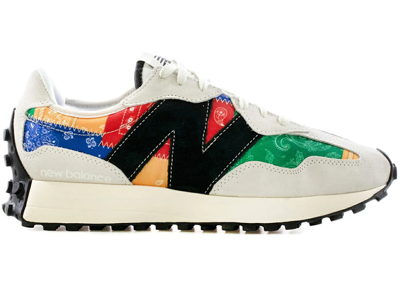 \1000円OFFクーポン発行/New Balance シュー パレス × ニューバランス 327 “マルチ“ New Balance 327 “Shoe Palace Unity Patchwork Bandana“ ニューバランス MS327SPM メンズ スニーカー ランニングシューズ 19SX-20231013215052-833|セレクトショップFrenz
