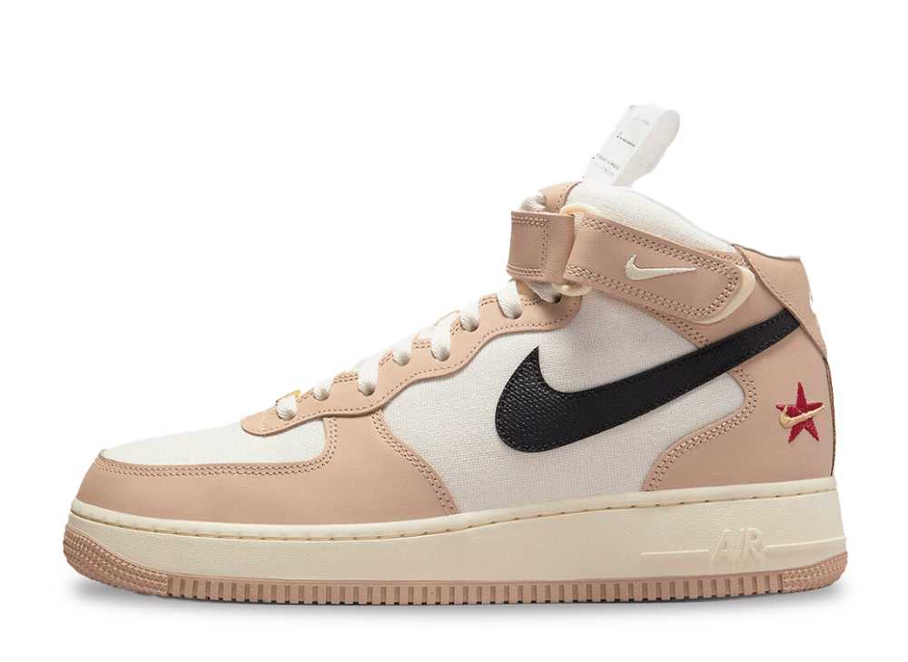 ＼1000円OFFクーポン発行／Nike ナイキ エアフォース1 ミッド ペイル アイボリー アンド シマー/居酒屋 ナイキ DX2938-200 メンズ スニーカー ランニングシューズ 21SN-DX2938-200
